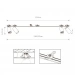 Спот Nowodvorski Mono Surface 7836