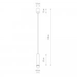 Подвесной светильник Nowodvorski Baton 7852