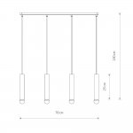 Подвесной светильник Nowodvorski Baton 7854