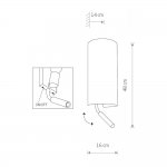Настенный светильник  Nowodvorski Velero II 7984