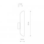 Бра Nowodvorski Eye wall cut 7994