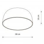 Потолочный cветильник Nowodvorski Satellite S Gray (Cерия Satellite S, Цвет Серый) арт. 8014