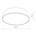 Потолочный cветильник Nowodvorski Satellite M White (Cерия Satellite M, Цвет Белый) арт. 8017