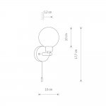 Настенный светильник Nowodvorski Simi 8052