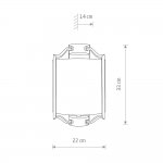 Настенный светильник Nowodvorski Nuntucet 8151