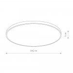 Потолочный cветильник Nowodvorski Agnes Round Led 8185