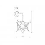 Настенный светильник Nowodvorski Gstar 8285