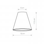 Абажур Nowodvorski Cameleon Cone S 8415