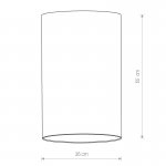 Абажур Nowodvorski Cameleon Barrel L 8418
