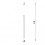 Подвесной светильник Laser 750 8431 Nowodvorski черный / латунь