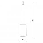 Подвесной светильник Barrel L 8446 Nowodvorski