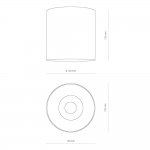 Накладной светильник Nowodvorski Ios Led 8727