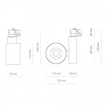 Трековый светильник Nowodvorski Nea Led 8752