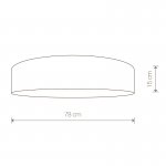 Люстра потолочная Nowodvorski TURDA GOLD VII 8802