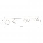 Спот Nowodvorski VESPA BLACK VI 8842