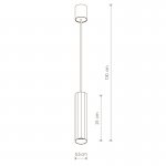 Светильник подвесной Nowodvorski POLY BLACK I M 8881