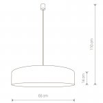 Люстра подвесная Nowodvorski CROCO GRAY IV 8948