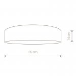 Люстра потолочная Nowodvorski CROCO GRAY IV 8956