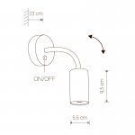 Бра Nowodvorski EYE FLEX WHITE S 9070