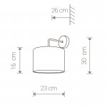 Бра Nowodvorski ALICE WHITE I 9078