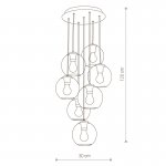 Люстра подвесная Nowodvorski VETRO VII 9131
