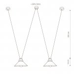 Светильник подвесной Nowodvorski PERM II 9147