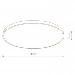 Светильник потолочный Nowodvorski AGNES ROUND LED WHITE 64W 9164