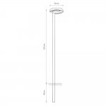 Уличный светильник Nowodvorski POLE LED I 9185