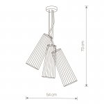 Светильник потолочный Nowodvorski DOVER DOVER BLACK III 9262