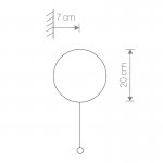 Светильник настенный бра из дерева Nowodvorski MINIMAL 9310