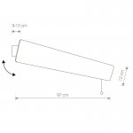 Бра Nowodvorski OSLO OAK 9313