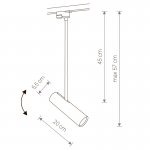 Светильник для трековой системы Nowodvorski PROFILE EYE SUPER WHITE A 9324