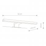 Подсветка для картин Nowodvorski MIRROR LED 9340