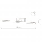 Подсветка для картин Nowodvorski VAN GOGH LED BLACK M 9352