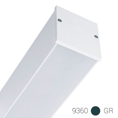 

Светильник настенно-потолочный Nowodvorski OFFICE LED GRAPHITEE 9360, 9360