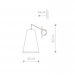 Бра Nowodvorski ALANYA GRAY I 9371