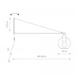 Бра Nowodvorski Crn Black (Crn, Черный) арт. 9374