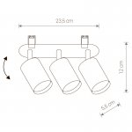 Спот встраиваемый Nowodvorski EYE FIT BLACK III 9397