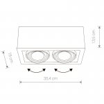 Светильник встраиваемый Nowodvorski BOX BLACK II ES 111 9470