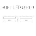 Светильник потолочный Nowodvorski SOFT LED WHITE 60X60 9530