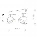 Спот Nowodvorski VESPA WHITE II 9593