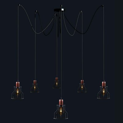 

Люстра подвесная Nowodvorski WORKSHOP VI 9631, 9631