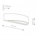 Светильник настенный Nowodvorski ARCH M 9720