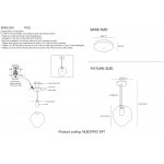 Crystal lux NUESTRO SP1 GOLD/PINK