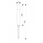 Ландшафтный светильник Maytoni O416FL-L3GR3K1 Talpa