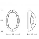 Светильник настенно-потолочный Oasis Light 10808 R