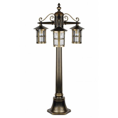 Светильник столб уличный 3 фонаря Oasis Light 15807B Gb Светильник столб уличный 3 фонаря Oasis Light 15807B Gb
