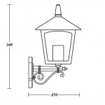 Светильник настенный Oasis Light 15901 Gb
