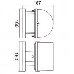 Светильник настенный Oasis Light 1838S