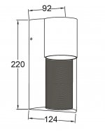 Светильник настенный Oasis Light 1965
